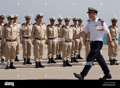 Stock Photo of An Israeli Navy Military Ceremony Stock Photo - Alamy