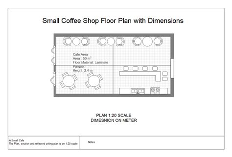 Small Cafe Floor Plan Layout : Cafe Floor Plans Examples In Color | Bodenewasurk