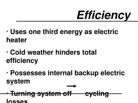 PPT - HEAT PUMPS Efficiency and Technology PowerPoint Presentation, free download - ID:680202