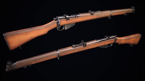 Lee-Enfield SMLE MKIII - Finished Projects - Blender Artists Community