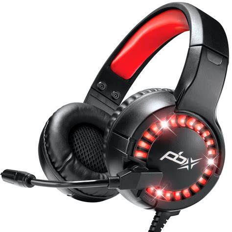 PBX INFERNO H8 Gaming Headset | Wired LED Headset with Boom Microphone and Noise-Reduction ...