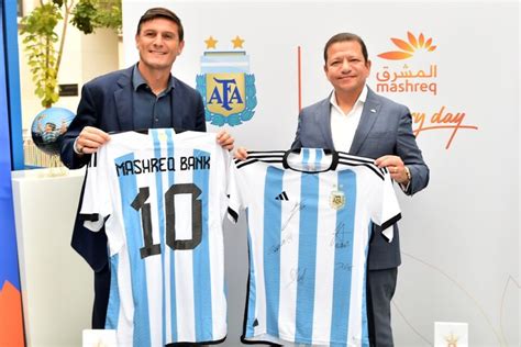 Mashreq Bank Becomes Regional Sponsor for Argentina National Team | The ...