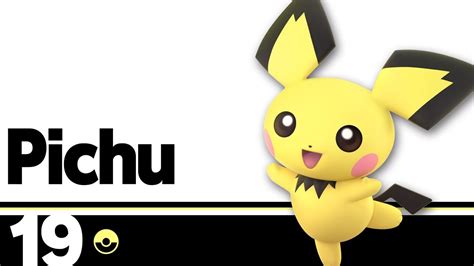 19: Pichu – Super Smash Bros. Ultimate - YouTube