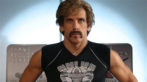 The Zappa mustache of Ben Stiller in DodgeBall (pictures) - Famous Men ...