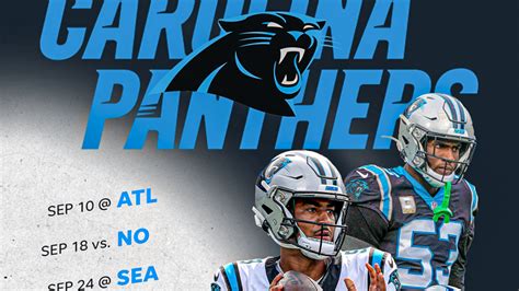 Carolina Panthers 2023 schedule: Get your downloadable wallpaper