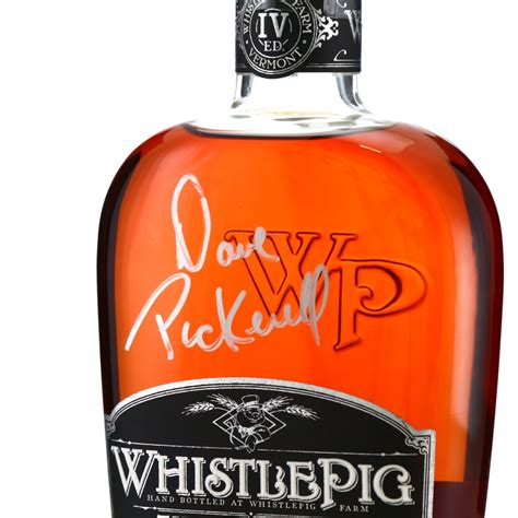 Whistlepig 14 Year Old Single Barrel Rye #3 / The Boss Hog 4th Edition - Signed by Dave ...