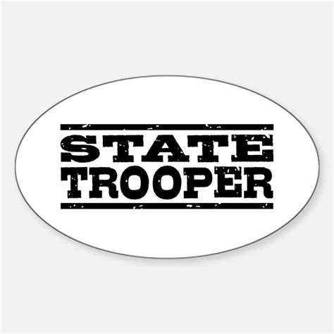 State Trooper Bumper Stickers | Car Stickers, Decals, & More