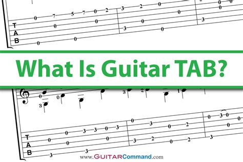 What Is Guitar TAB? A Guide To Reading TAB & Notation On Guitar