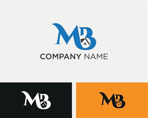 MB Home Logo Design template 5130187 Vector Art at Vecteezy