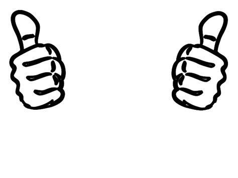 Two Thumbs Up Clipart - Cliparts.co