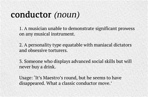 Definition Of An Orchestra Conductor