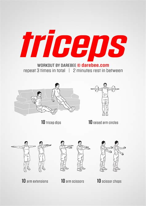 15++ Tricep no equipment advanced | absworkoutcircuit