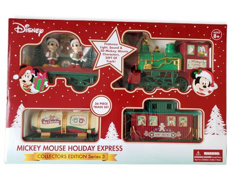 Disney Mickey Mouse Holiday Express Christmas 36 PC Train Set Series Ages | ubicaciondepersonas ...