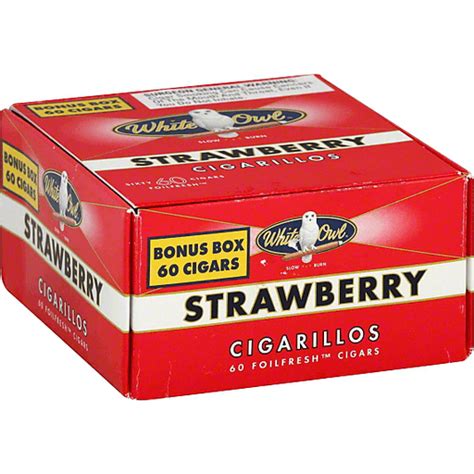 White Owl Cigarillos, Strawberry, Bonus Box | Shop | Superlo Foods