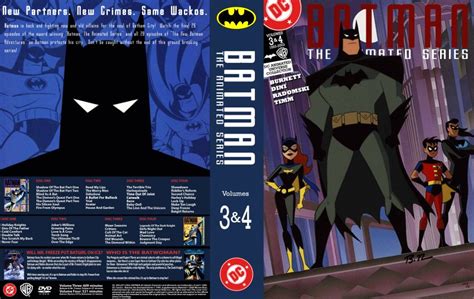 Batman: The Animated Series: Vol. 3 & 4 (w/ films) - TV DVD Custom ...