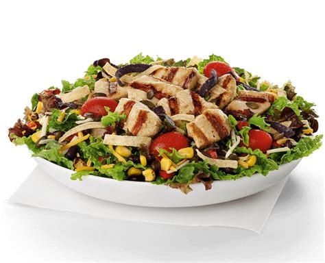 Chick-fil-A Spicy Southwest Salad with Grilled Nuggets Nutrition Facts