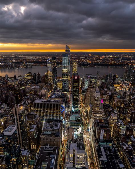 New York City at Sunset | From the Empire State Building … | Flickr