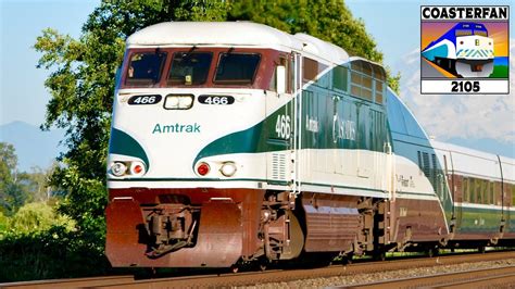 Amtrak Cascades Trains in Washington - YouTube