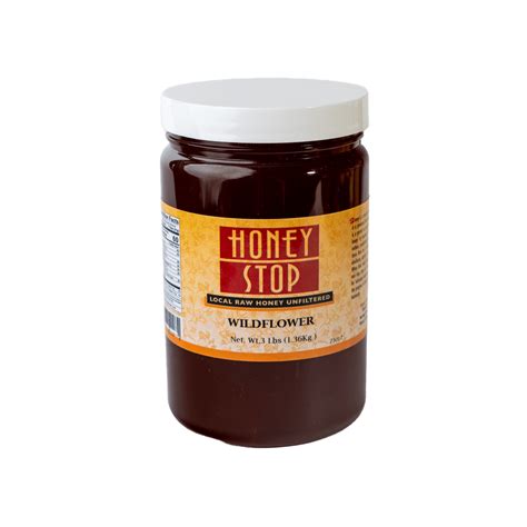 Wildflower Honey 3lb - Honey Stop Official