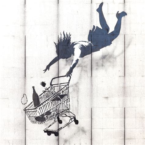 Shop_Until_You_Drop_by_Banksy Original | Banksy Originals fr… | Flickr