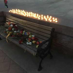 Read the Plaque - Matthew Shepard Memorial (University of Wyoming)