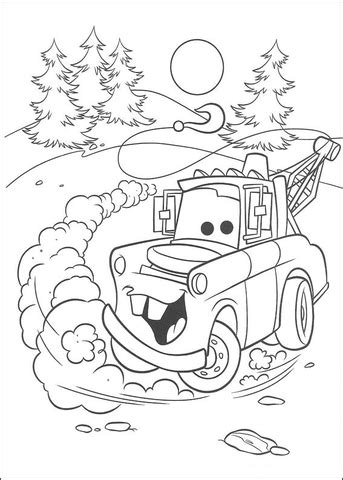 Mater coloring page | Free Printable Coloring Pages