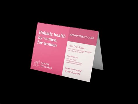 Free Appointment Card Templates - Venngage