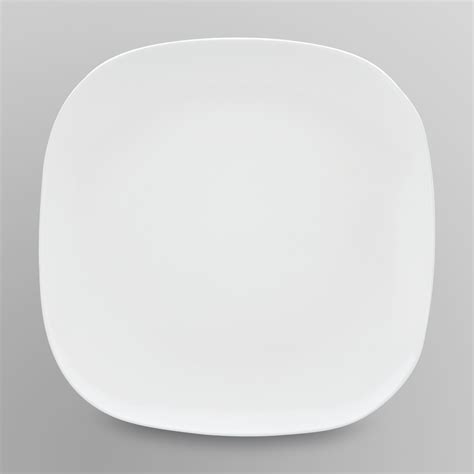 Essential Home Soft Square Plate- White - Home - Dining & Entertaining - Tableware - Everyday ...