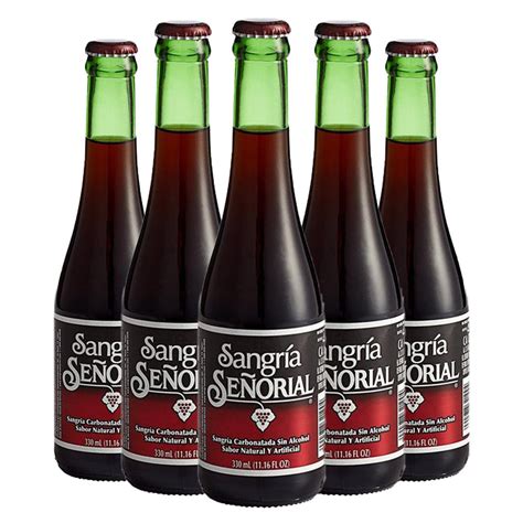 Sangria Señorial - Non-Alcoholic Sangria Soft Drink 11.16oz – Unimarket