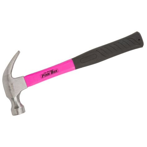 The Original Pink Box 12oz Pink Claw Hammer: Charm and Hammer