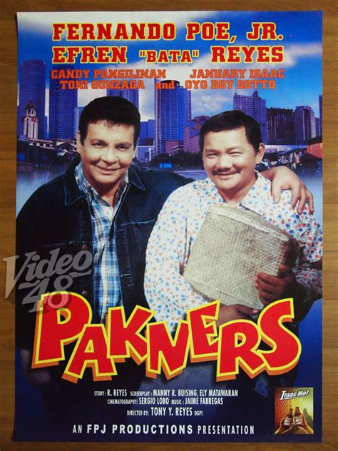 FPJ: FPJ ORIGINAL THEATRICAL MOVIE POSTERS # 15: "PAKNERS" (2003)