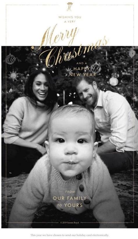 Meghan Markle and Prince Harry Christmas card: Hidden 'message ...