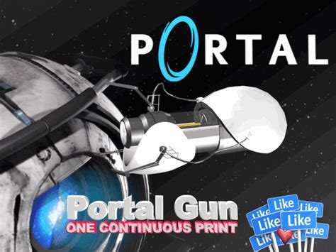 3D Printed Portal Gun by Gnarly 3D Kustoms | Pinshape