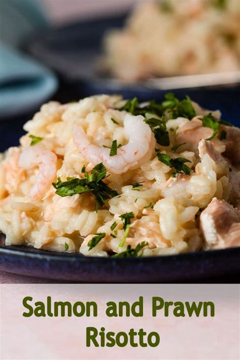 Salmon and prawn risotto | Recipes Made Easy