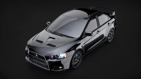 Mitsubishi Lancer Evo X on Behance