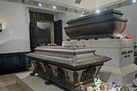 Tomb of Queen Elizabeth and Emperor Franz Joseph, Vienna, Austri Editorial Photo - Image of ...