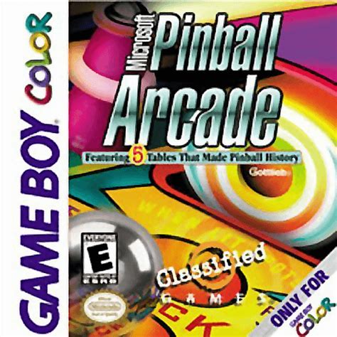 Microsoft Pinball Arcade ROM - Nintendo GBC