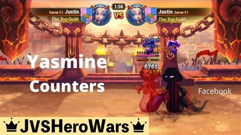 Hero Wars Countering Yasmine - YouTube