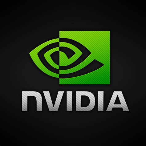 Nvidia Logo Wallpaper 4K, Dark background