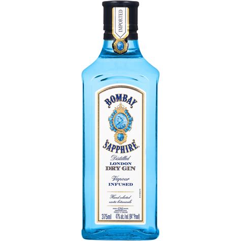 Bombay Sapphire London Dry Gin, 375 mL - Walmart.com - Walmart.com