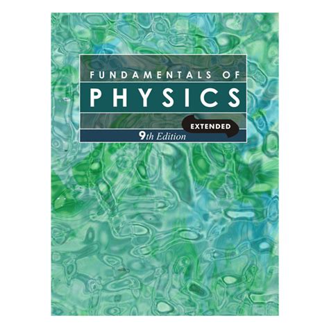 Fundamentals of Physics 9th Edition by Halliday & Resnick Buy online I Bukhari Books