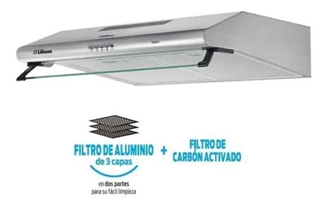 Purificador Extractor Cocina Liliana Con Y Sin Salida Kp991