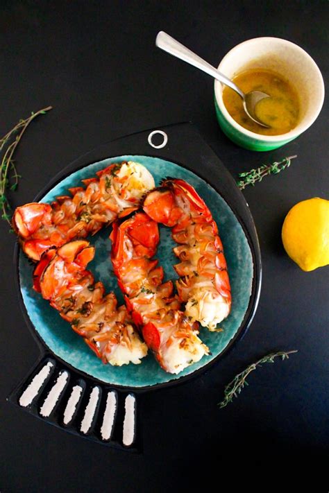 Lemon Butter Grilled Lobster Tails – What Great Grandma Ate