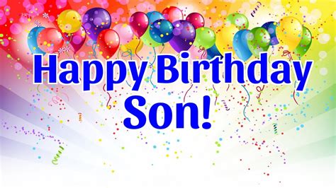 140+ Birthday Wishes for Son - Quotes, Messages, Greeting, Images