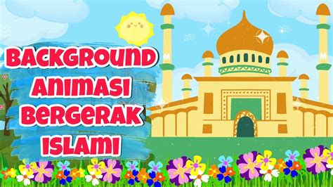 Background Animasi Bergerak No Copyright || Video Background Islami ...