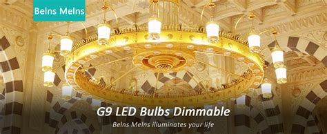 G9 LED Bulbs Dimmable Warm White 2700K, 3.5W 320LM SMD LED G9 Capsule ...