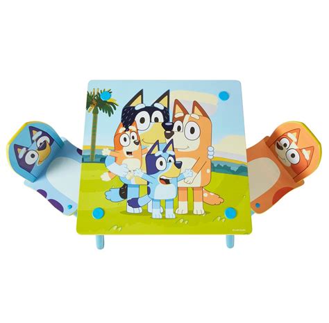 Bluey Kids Table and 2 Chairs Set | I lager | Billig