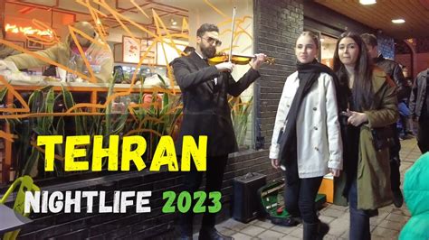 🇮🇷 Tehran Nightlife around Tajrish: IRAN 2023 تهران - YouTube