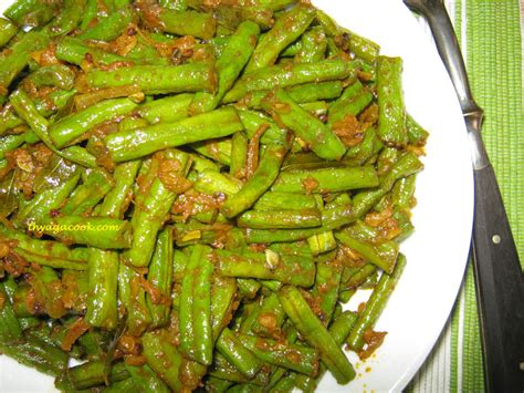 DAUN KARI Masakan Malaysia.....: KACANG PANJANG GORENG (CARA ORANG INDIA)