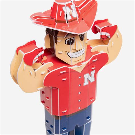 Herbie Husker Nebraska Cornhuskers PZLZ Mascot FOCO